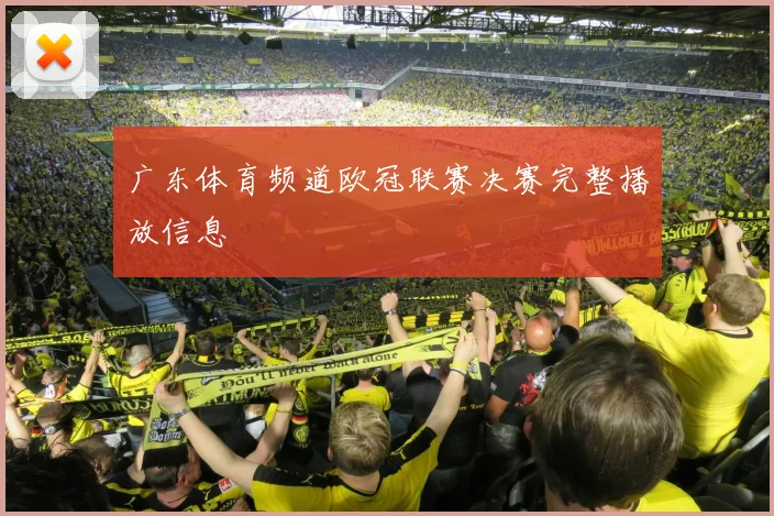 广东体育频道欧冠联赛决赛完整播放信息